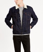 Levis THE SHERPA TRUCKER JACKET  Juniper 01